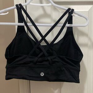Lululemon black sports bra